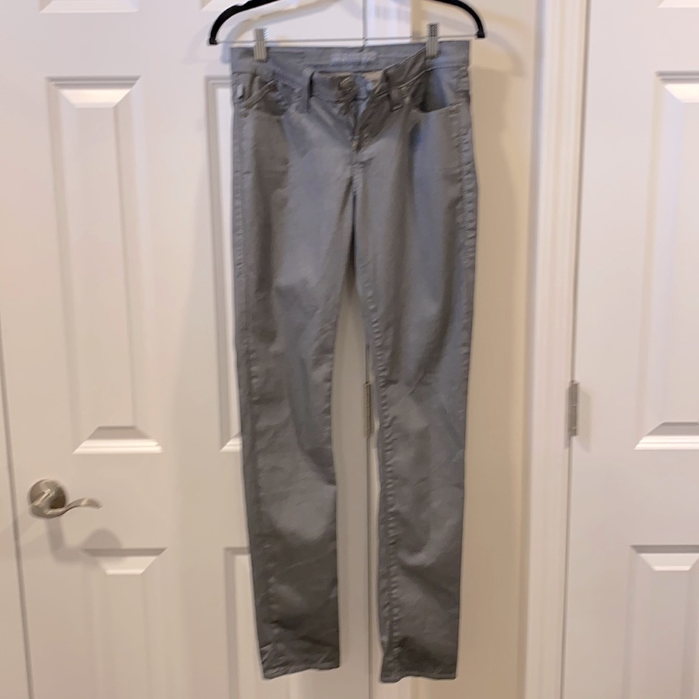 Silvery-gray Rock & Republic jeans